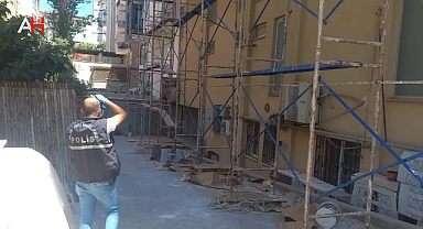 Manisa'da 25 Metreden Düşen Dış Cephe Ustası Ağır Yaralandı