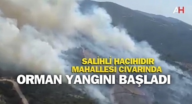 Salihli'de Orman Yangını: Hızlı Müdahale Devam Ediyor