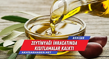 Zeytinyağı İhracatında Kısıtlamalar Kalktı: 500 Bin Ton Üretim Hedefleniyor
