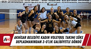 Akhisar Belediye Kadın Voleybol Takımı Söke Deplasmanından 3-0’lık Galibiyetle Döndü