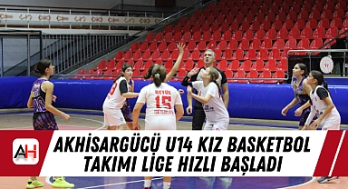 Akhisargücü U14 Kız Basketbol Takımı Lige Hızlı Başladı