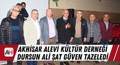 Akhisar Alevi Kültür Derneği Dursun Ali Şat Güven Tazeledi