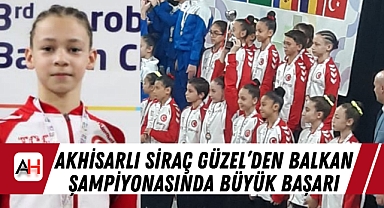 Akhisarlı Siraç Güzel'den Balkan Şampiyonasında Büyük Başarı