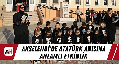 Akselendi'de Atatürk Anısına Anlamlı Etkinlik