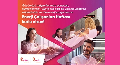 Aydem ve Gediz Perakende'den Enerji Çalışanlarına Anlamlı Kutlama