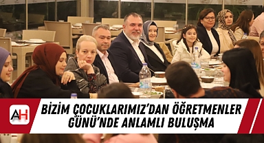 Bizim Çocuklarımız'dan Öğretmenler Günü'nde Anlamlı Buluşma
