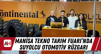 Manisa Tekno Tarım Fuarı’nda Suyolcu Otomotiv Rüzgarı