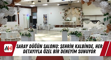 Saray Düğün Salonu: Şehrin Kalbinde, Her Detayıyla Özel Bir Deneyim Sunuyor