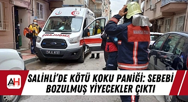 Salihli'de Kötü Koku Paniği: Sebebi Bozulmuş Yiyecekler Çıktı