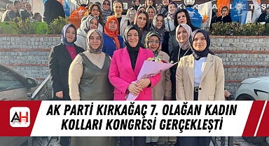 AK Parti Kırkağaç 7. Olağan Kadın Kolları Kongresi Gerçekleşti