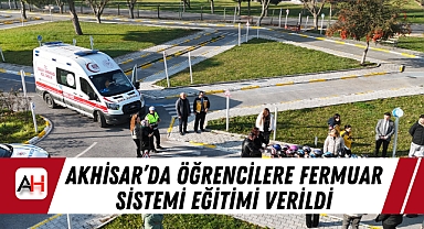 Akhisar'da Öğrencilere Fermuar Sistemi Eğitimi Verildi