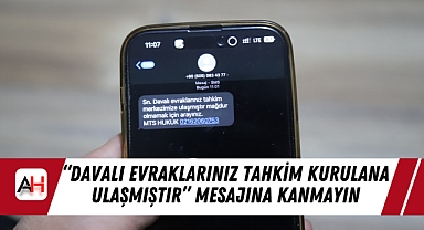 "Davalı evraklarınız tahkim kurulana ulaşmıştır" mesajına kanmayın