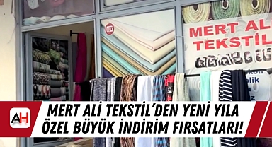 Mert Ali Tekstil’den yeni yıla özel büyük indirim fırsatları!