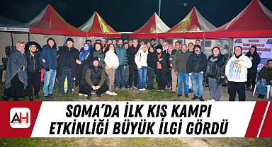 Soma'da İlk Kış Kampı Etkinliği Büyük İlgi Gördü