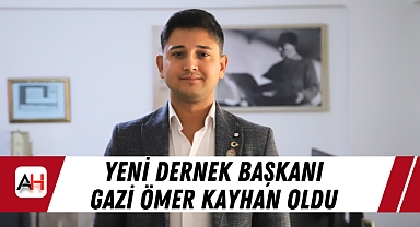 Yeni Dernek Başkanı Gazi Ömer Kayhan oldu