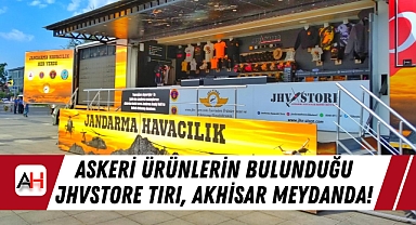 JhvStore Tırı Akhisar Meydanı'nda Ziyaretçilerini Bekliyor!