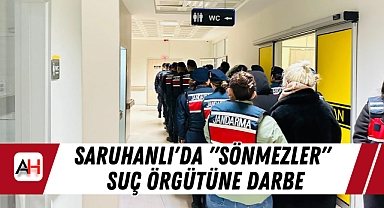 Saruhanlı'da "Sönmezler" Suç Örgütüne Darbe