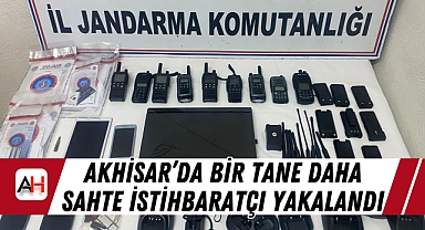 Akhisar'da Sahte İstihbaratçı Operasyonu: 1 Kişi Gözaltına Alındı
