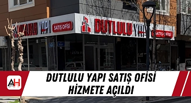 Dutlulu Yapı Satış Ofisi Hizmete Açıldı: Akhisar’ın En Büyük Konut Projesi Başlıyor!