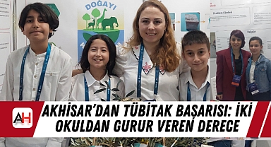 Akhisar’dan Tübitak Başarısı: İki Okuldan Gurur Veren Derece