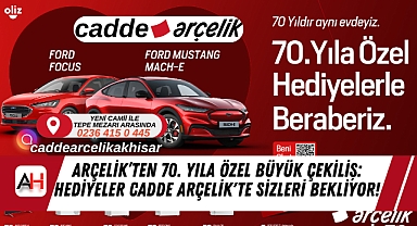 Arçelik'ten 70. Yıla Özel Büyük Çekiliş: Hediyeler Cadde Arçelik'te Sizleri Bekliyor!