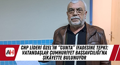 CHP Lideri Özel'in "Cunta" İfadesine Tepki: Vatandaşlar Cumhuriyet Başsavcılığı'na Şikâyette Bulunuyor