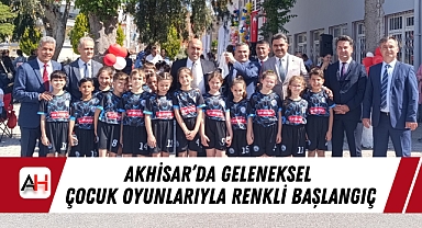 Akhisar'da Geleneksel Çocuk Oyunlarıyla Renkli Başlangıç