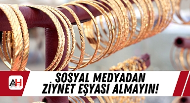 Tüketiciler Birliği'nden Altın Dolandırıcılığı Uyarısı: "Sosyal Medyadan Ziynet Eşyası Almayın!"