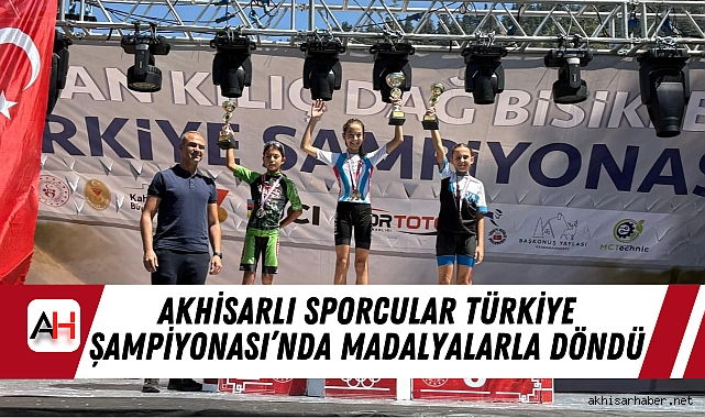 Akhisarlı Sporcular Türkiye Şampiyonası’nda Madalyalarla Döndü