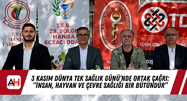 3 Kasım Dünya Tek Sağlık Günü'nde Ortak Çağrı: "İnsan, Hayvan ve Çevre Sağlığı Bir Bütündür"