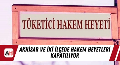 Akhisar ve iki ilçede hakem heyetleri kapatılıyor