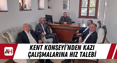 Kent Konseyi'nden Kazı Çalışmalarına Hız Talebi