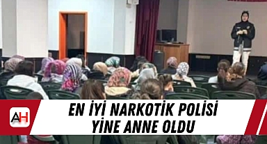 En iyi narkotik polisi yine anne oldu