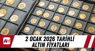 2 Ocak 2026 tarihli altın fiyatları