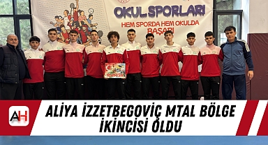 Aliya İzzetbegoviç MTAL Bölge İkincisi Oldu