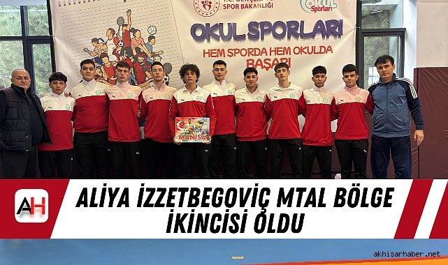 Aliya İzzetbegoviç MTAL Bölge İkincisi Oldu