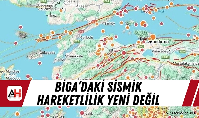 Biga’daki sismik hareketlilik yeni değil
