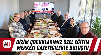 Bizim Çocuklarımız Özel Eğitim Merkezi Gazetecilerle Buluştu