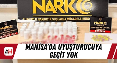 Manisa'da uyuşturucuya geçit yok