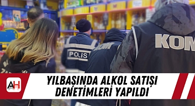Yılbaşında Alkol Satışı Denetimleri Yapıldı