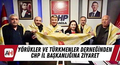 Yörükler ve Türkmenler Derneğinden CHP İl Başkanlığına Ziyaret