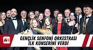 Gençlik Senfoni Orkestrası İlk Konserini Verdi