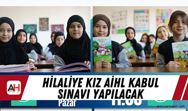 Hilaliye Kız AİHL Kabul Sınavı Yapılacak