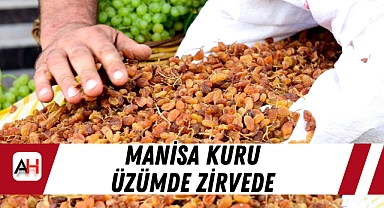Manisa Kuru Üzümde Zirvede