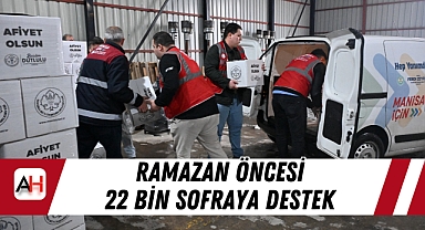 Ramazan Öncesi 22 Bin Sofraya Destek