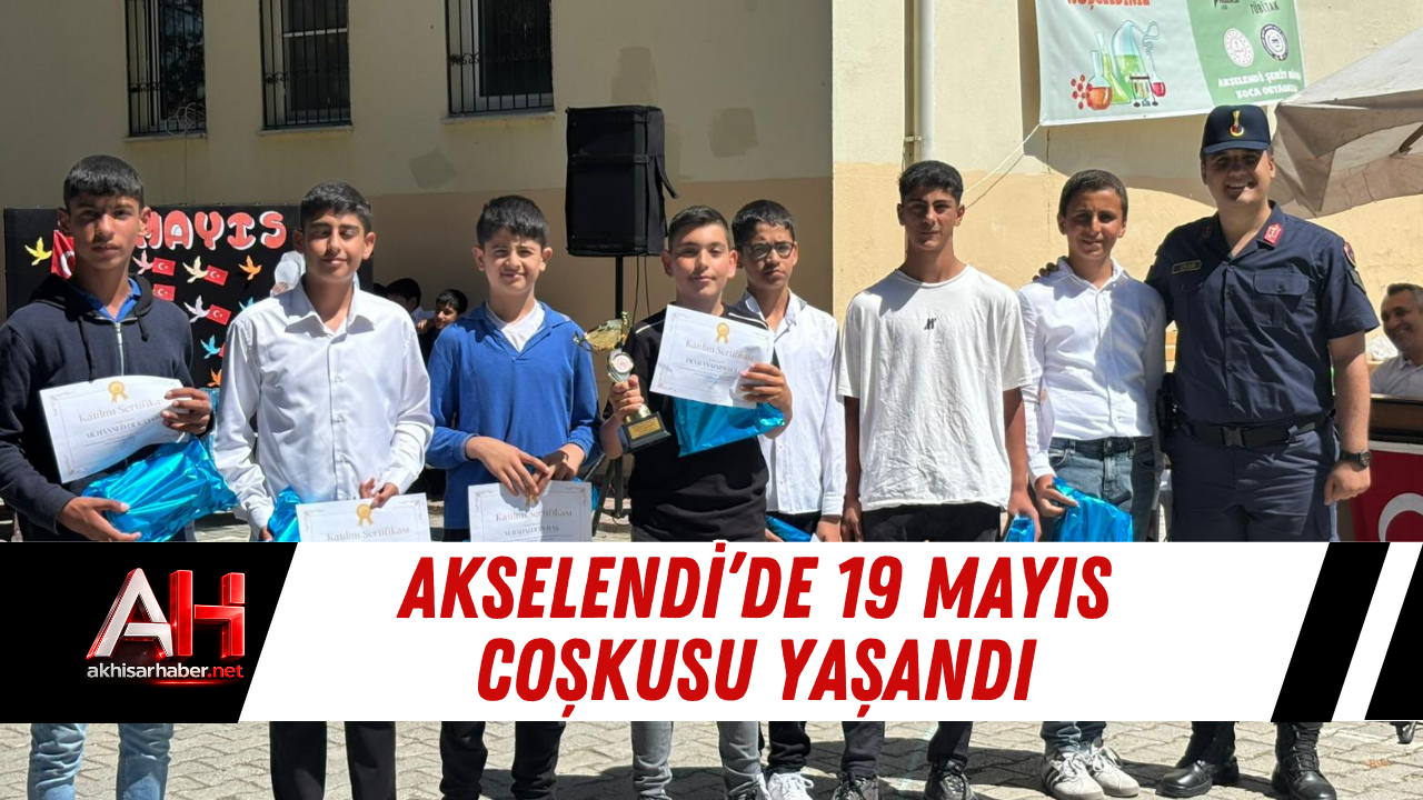 Akselendi’de 19 Mayıs Coşkusu Yaşandı