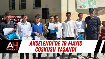 Akselendi’de 19 Mayıs Coşkusu Yaşandı