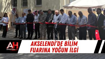 Akselendi’de Bilim Fuarına Yoğun İlgi