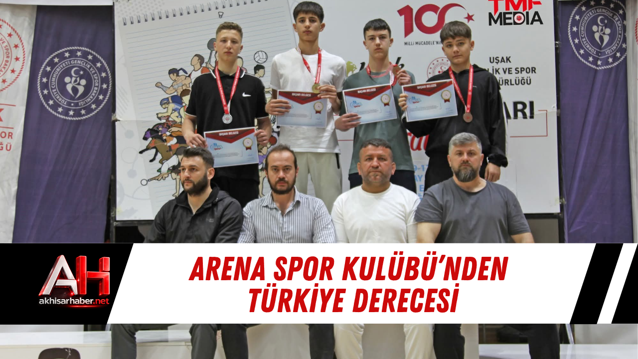 Arena Spor Kulübü’nden Türkiye Derecesi