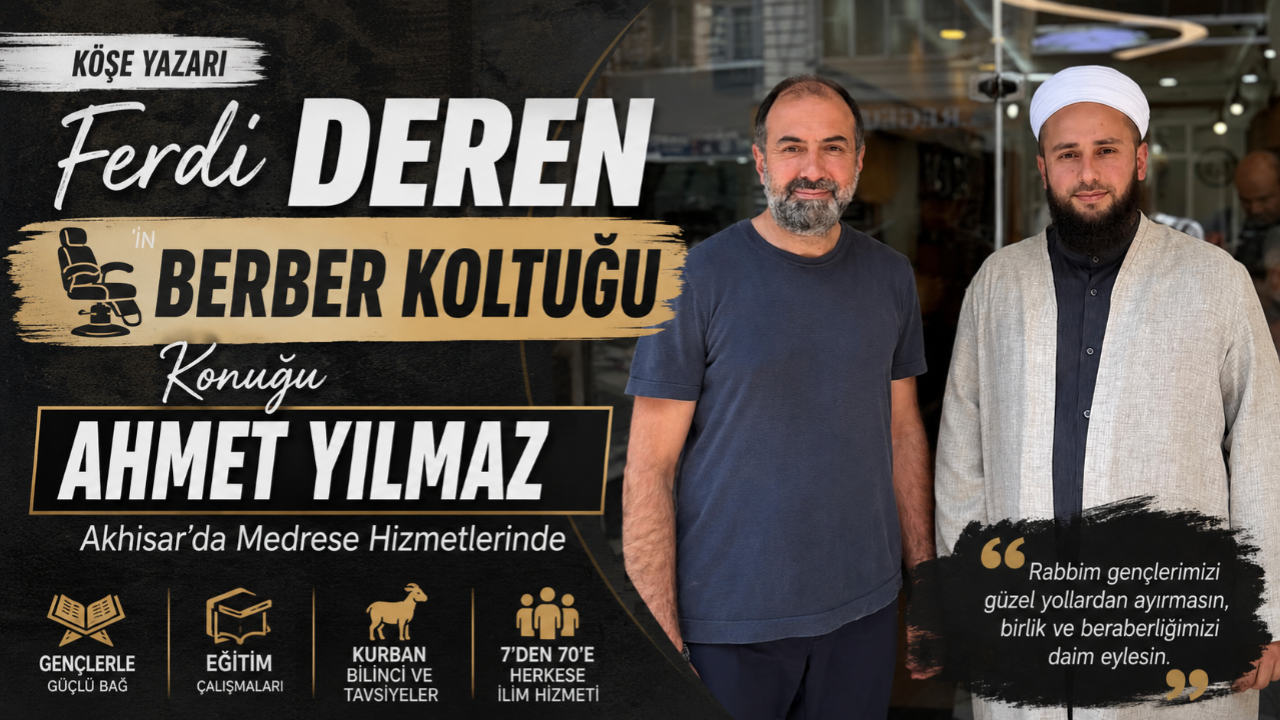 Berber Koltuğu Konuğu Ahmet Yılmaz Oldu